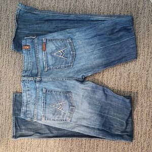 7 For All Mankind "A" Pocket Jeans Size 28
